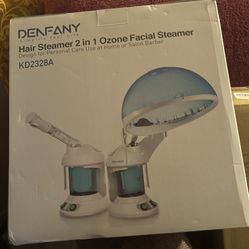 2 In 1 Hair Steamer/Facial Steamer