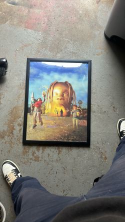 Travis Scott Astroworld Framed Poster 