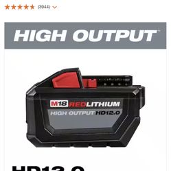 Milwaukee M18 12.0 H/O Battery