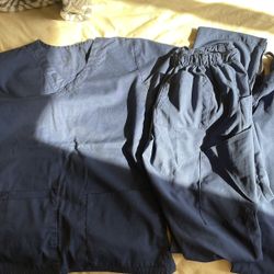 Navy Blue Scrubs 
