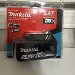 Makita 6.0 18v Battery 