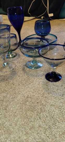 Mexican handblown glass
