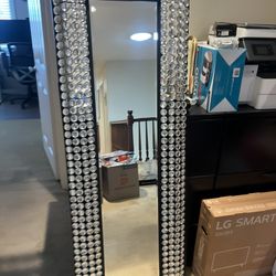 Rhinestone Full Length Mirror 