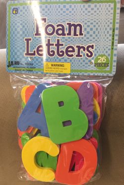 Foam Letters