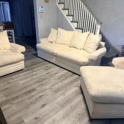 Living Room Sofa Set – 3 Pieces