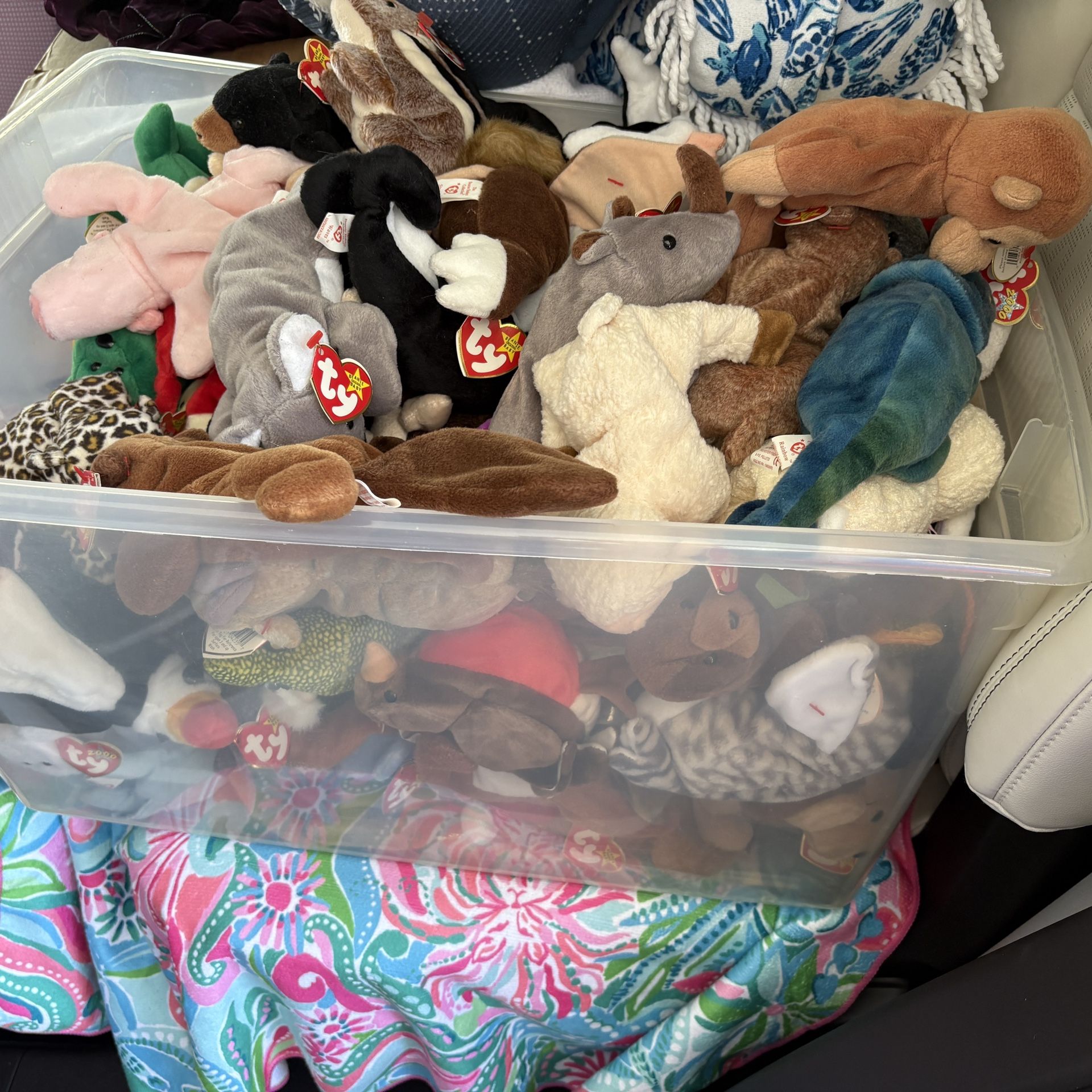 200+ Beanie babies original 1993+ loads of rare Boca 