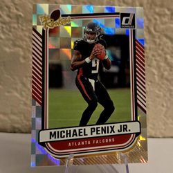 2024 Panini Donruss - The Rookies #TR-2 Michael Penix Jr. (RC) Falcons 🔥 