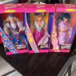 Dolls Of The World Barbie Collection 