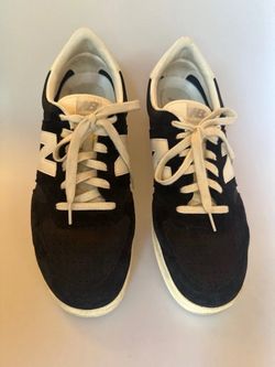 New Balance 550 Black & White Skateboarding Sneakers