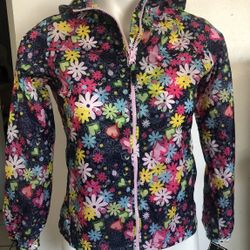 Girls Light Raincoats 10-12 Size 