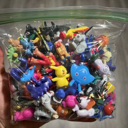large lot of  86 pokemon pvc mini figures
