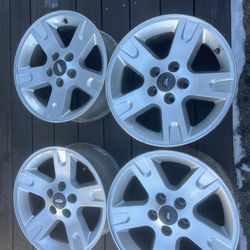 Set Of 4 Alloy Rims.  