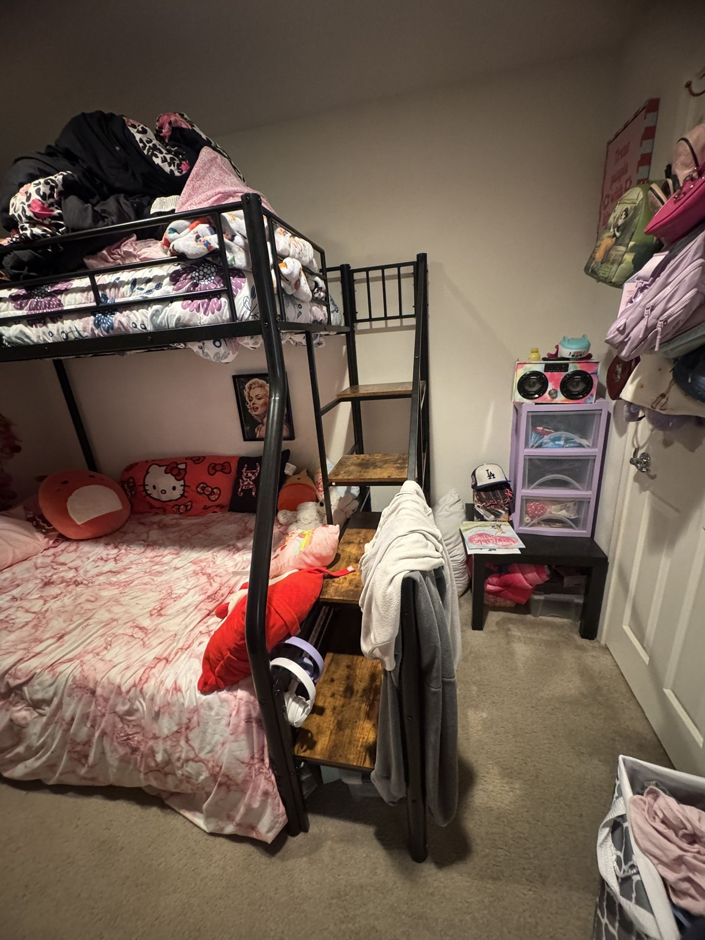 Twin to Full Bunk Beds With Twin Mattress 