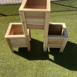 Garden planter boxes