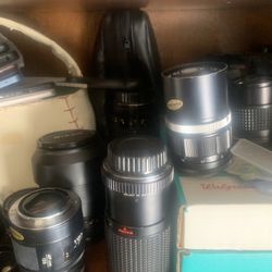Vintage Film & Digital Camera Lenses $49-$299