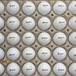 30 Srixon Z Star XV Golf Balls 4/3a Lot B10
