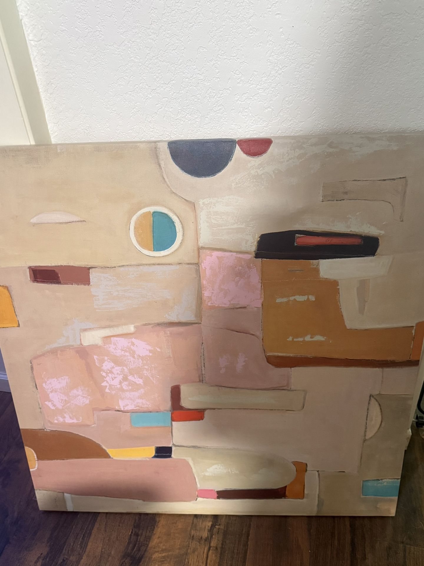 World Market Canvas Wall Art Print 