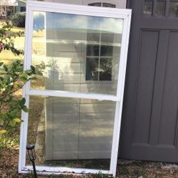 Two Windows Sizes One  37x62.  The Other One Is. 35 3/4 By 61 3/4