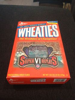 Wheaties Super Bowl