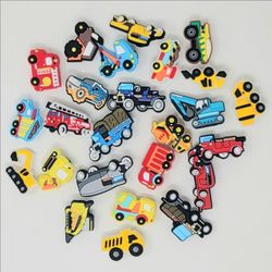 25 pcs Crocs Charms Cars & Trucks For Boys EFL