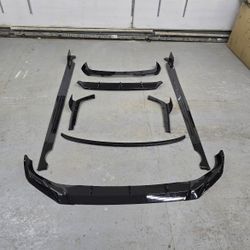 For BMW X7 G07 LCI 2023-26 Body Kit Front Lip splitters Spoiler Rear Diffuser Side Skirts