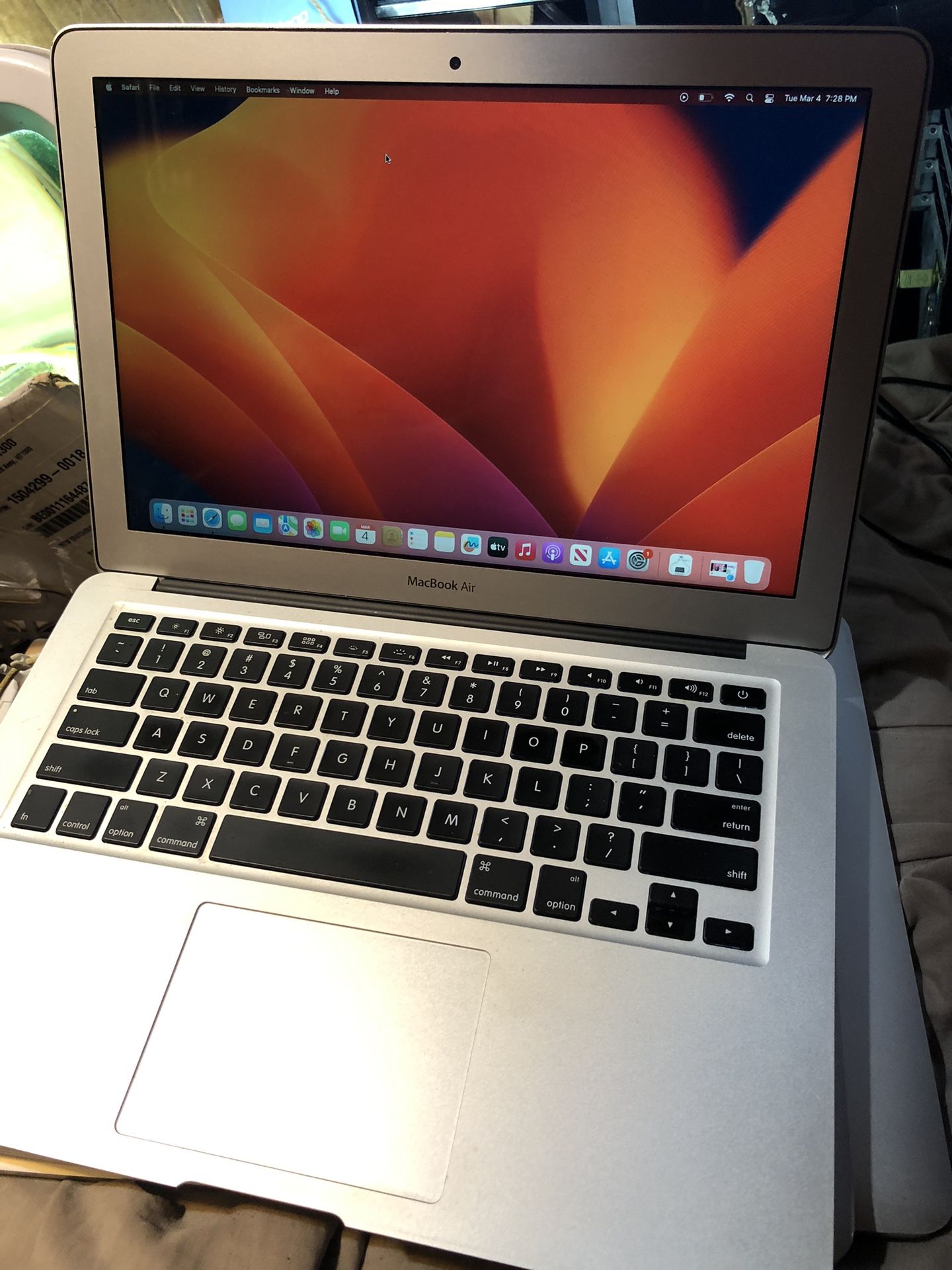 MacBook Pro i5 8GB ram 256GB SSD 13” macOS Ventura all working good offer be ignored $279firm price