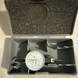 Interapid 312B-3 Horizontal Dial Test Indicator - Silver/Black