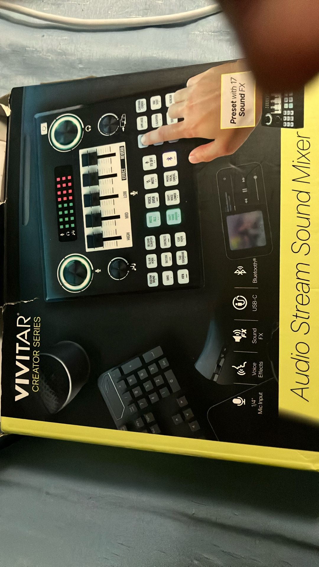 Audio Stream Sound Mixer