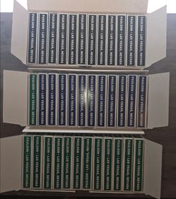 36 Decks Paulson Playing Cards Black, Green, Blue