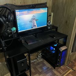 Full Gaming & Streaming Setup – i7 RTX 2070 Super PC + 240Hz BenQ Monitor + Pro Accessories