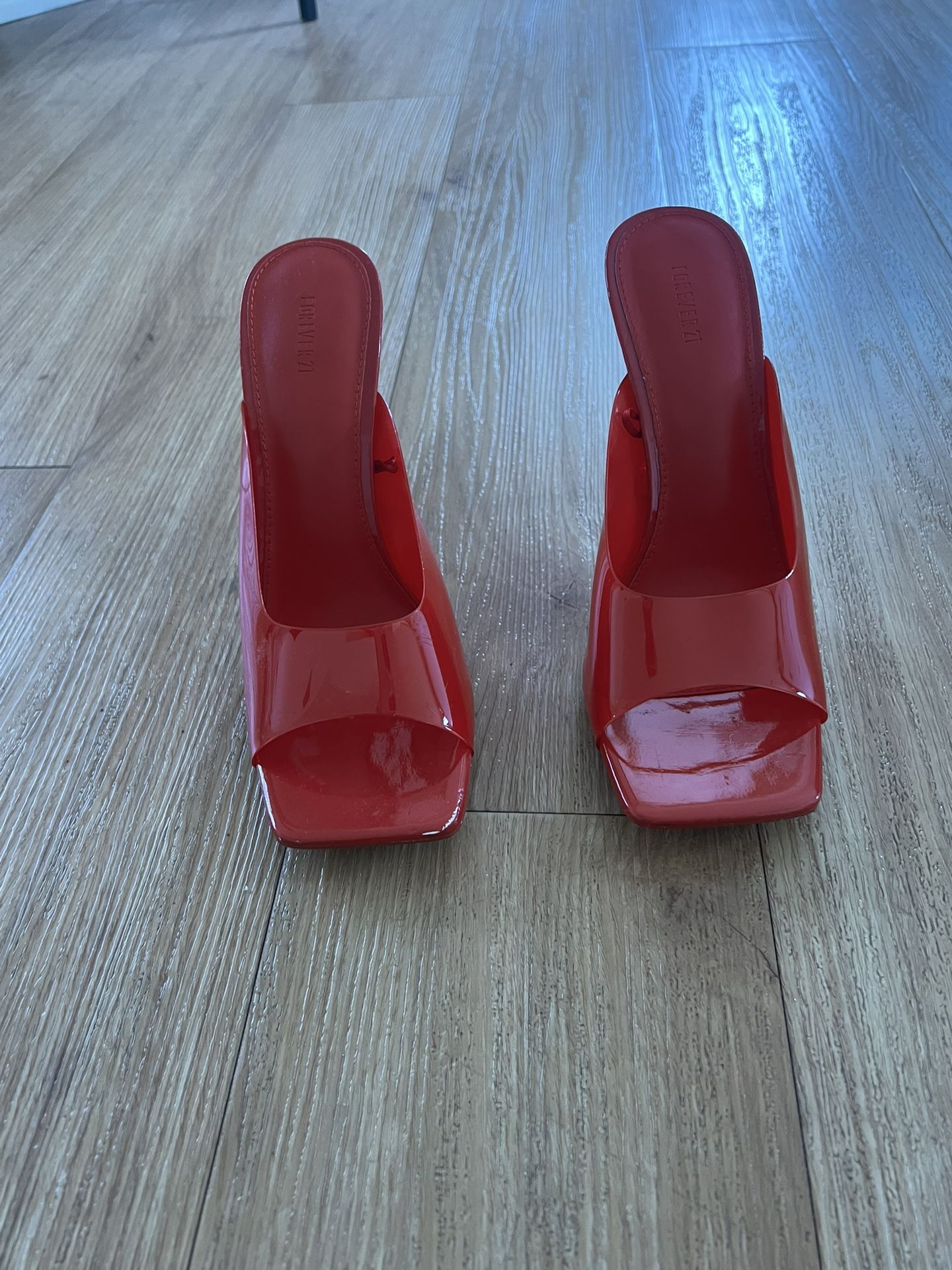 Red Forever 21 Heels