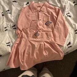 Dickies Pink Skirt And Top