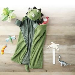 Brand New Dino Pillowfort Hooded Blanket 