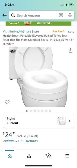 New Toilet Seat Riser