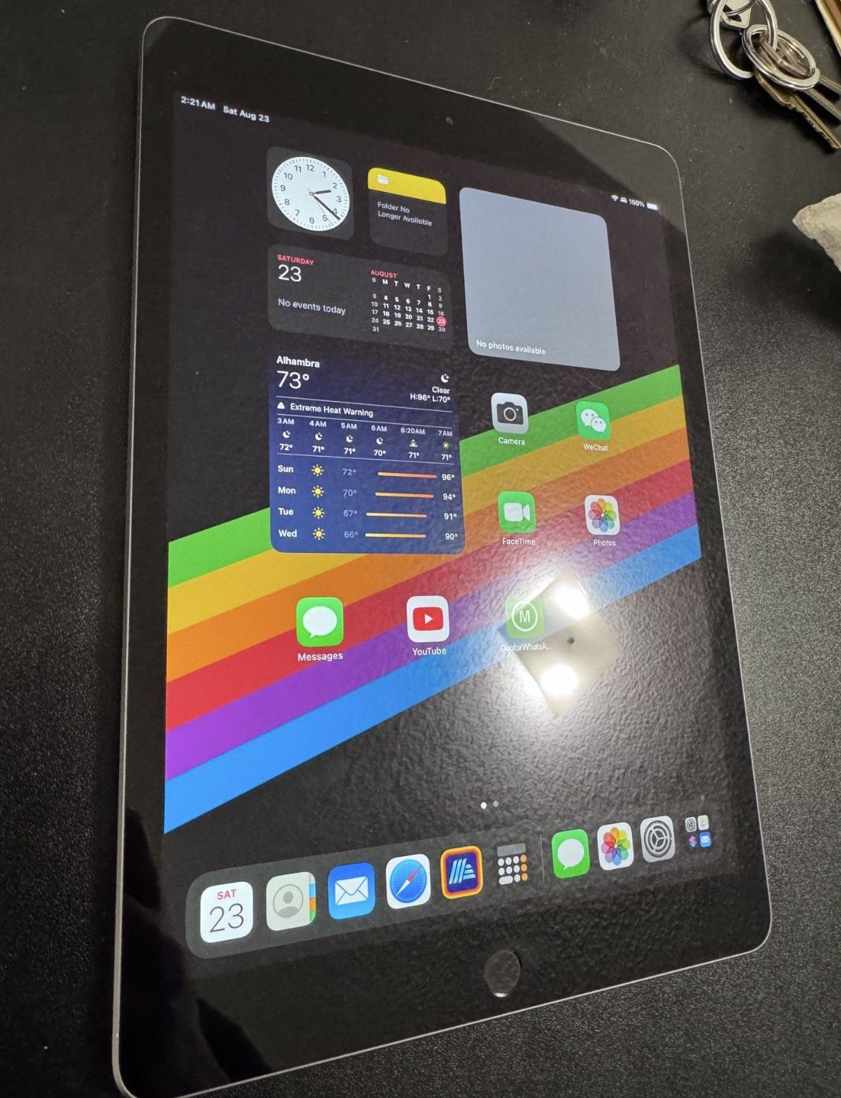 iPad 8th Gen Very Good Condition With Case