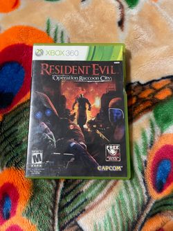Resident evil Operation racoon city Xbox 360