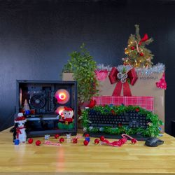 *NEW* Holiday Bundle - Intel ARC B570 AMD Ryzen 5 5500 + 120Hz 1080p Monitor + Keyboard/Mouse Combo