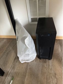 Computer Tower & Monitor