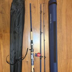 Oceanmaster 3 Piece Travel Rod With Case