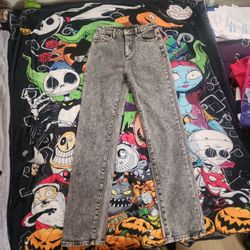 girls grey jeans 