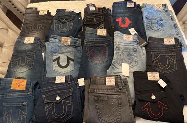 Kids boys 8,10,12,14,16 True Religion jeans