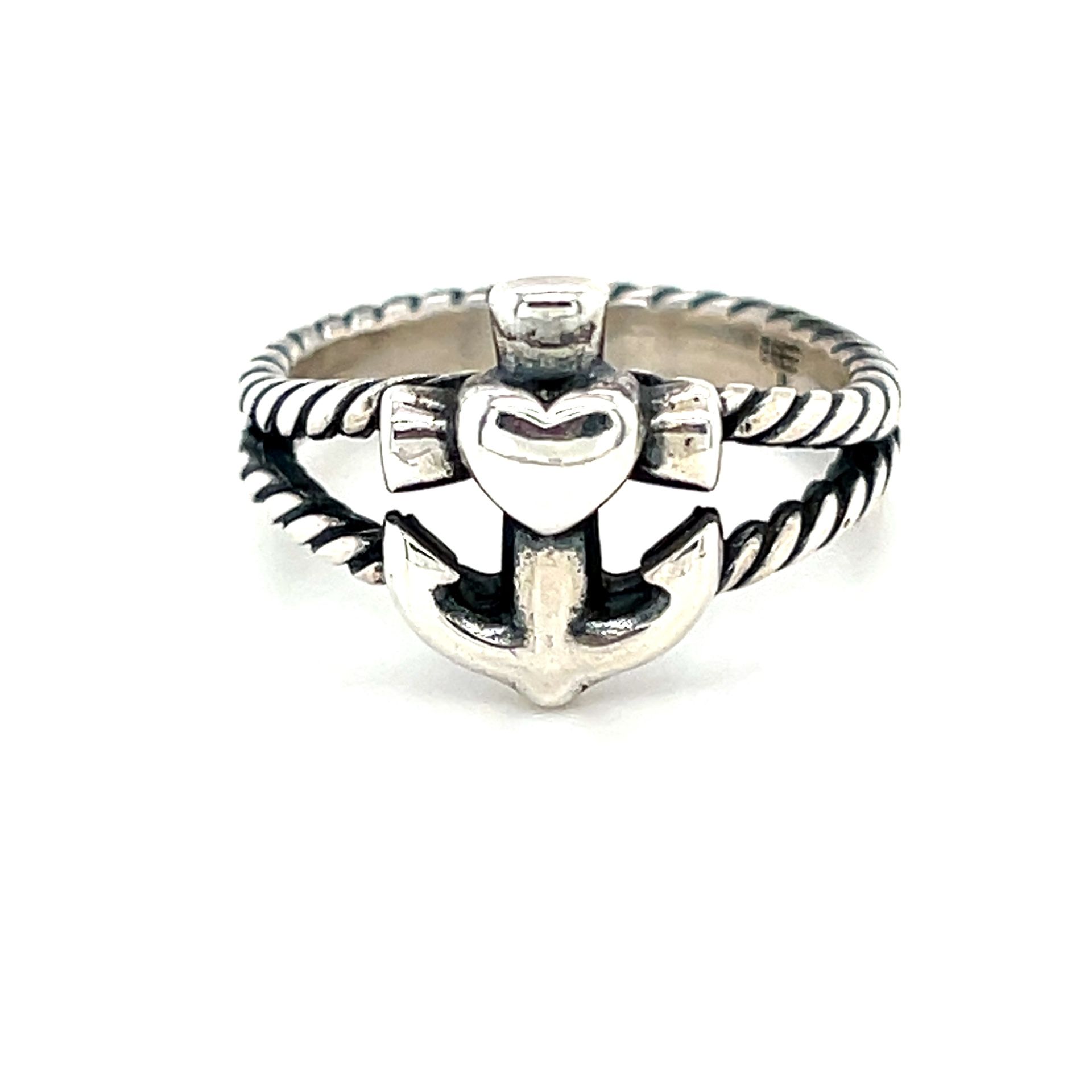 James Avery Faith, Hope, Love Ring - Retired