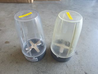 (2) Nutribullet 600w 900w Blender Cups Blades