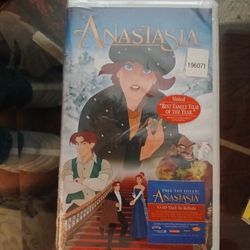 Sealed Anastasia VHS (1998 Original Release) – Factory Sealed