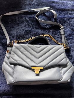 Pretty nice baby blue handbag purse