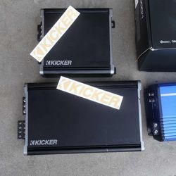 amp Kicker Cxa 800.1.     Cxa 360/4 channel