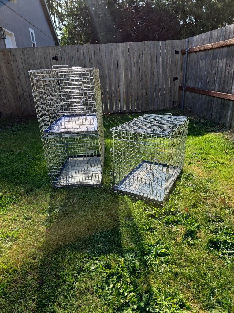T.E. Scott Heavy Duty Large Wire Dog Crates