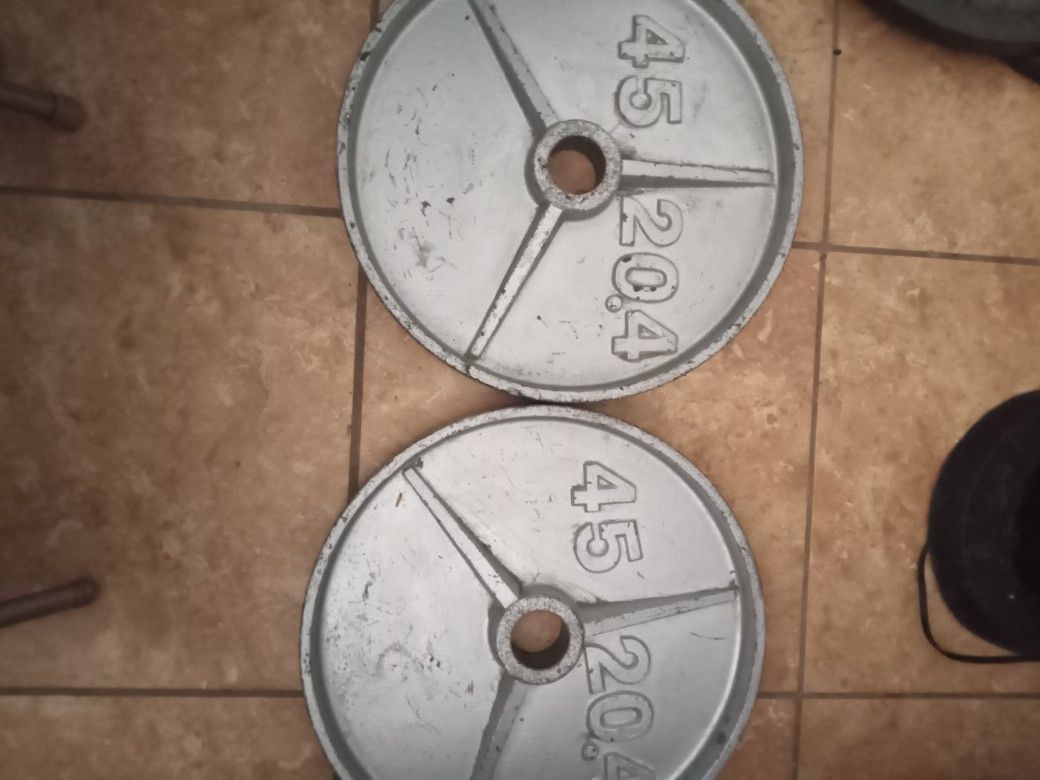 45lbs Plates
