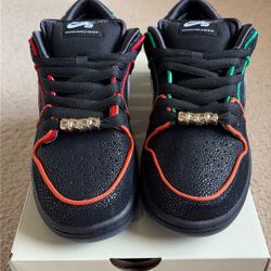 Sb Dunk Low Pro x Bronx Girls Skate   Sz 8M / 9.5W