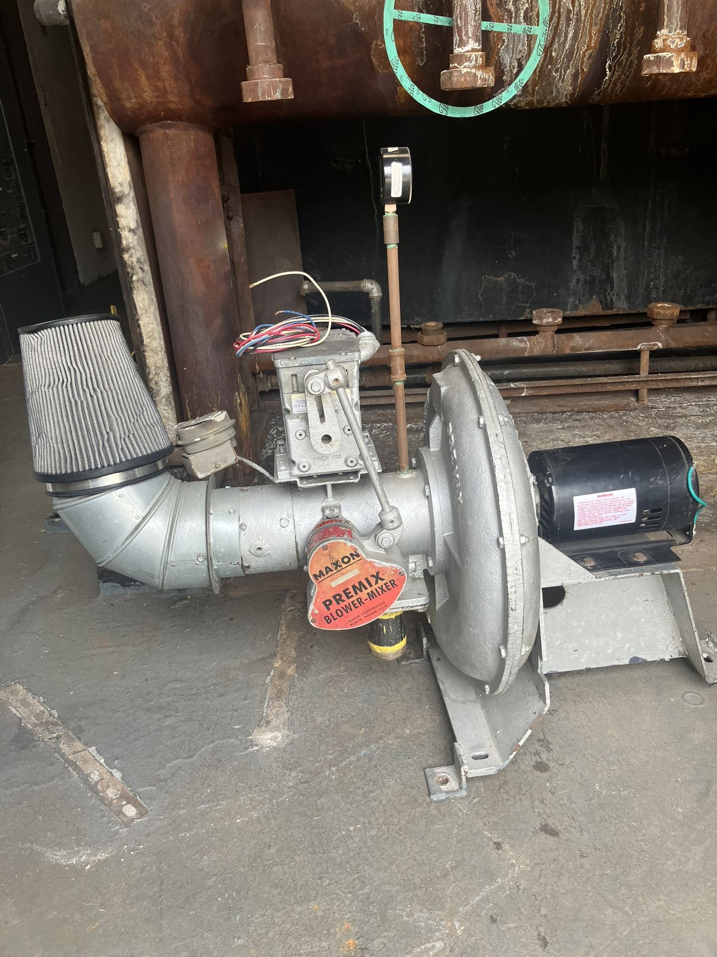 Macon Premix Blower Mixer